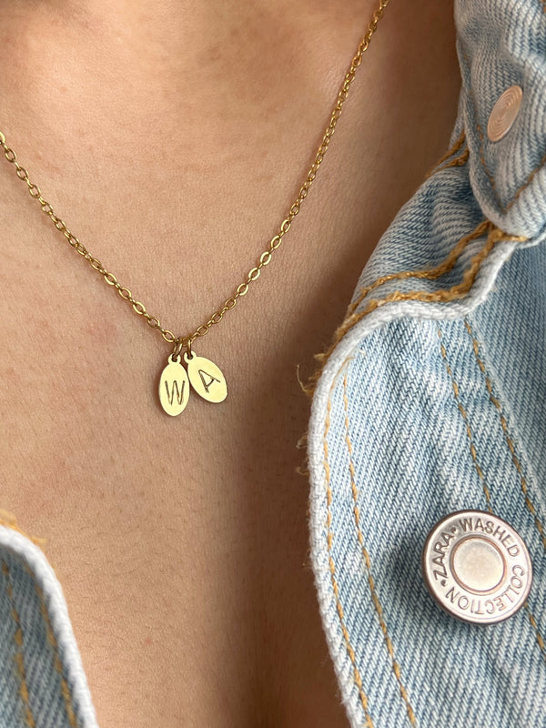 Collier Duo Initial