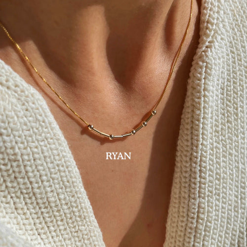 Collier en code Morse