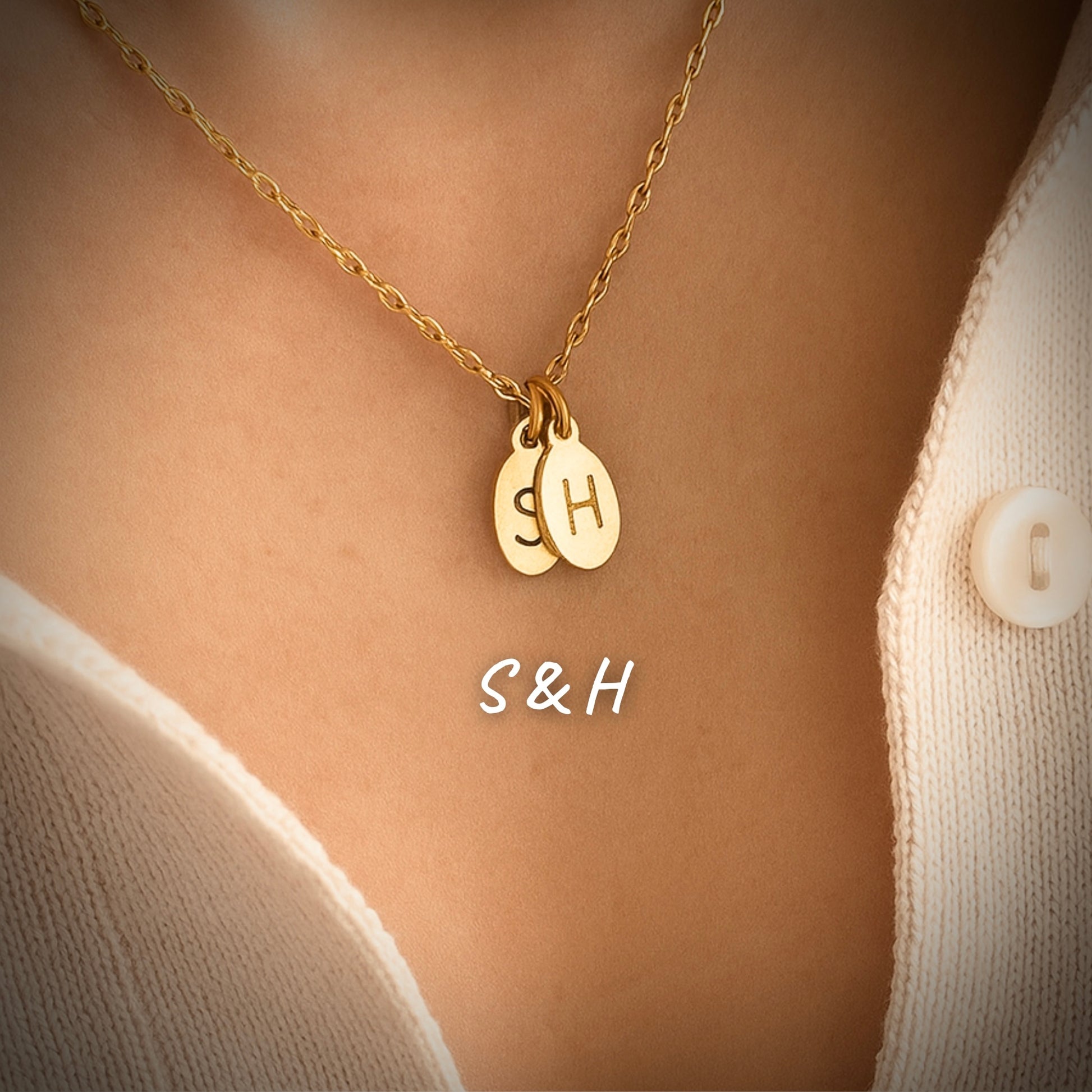 Collier Duo Initial