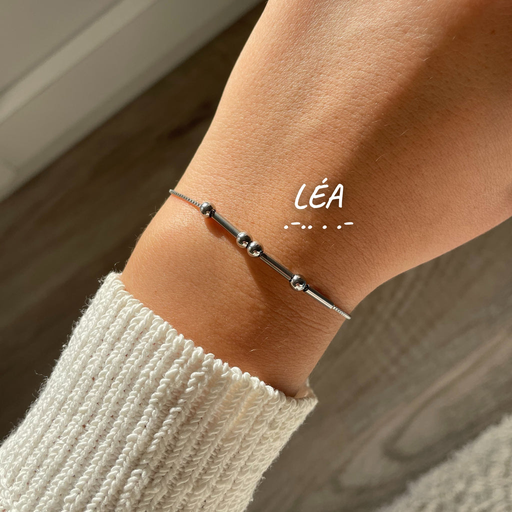Bracelet en code Morse