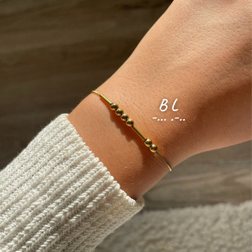 Bracelet en code Morse
