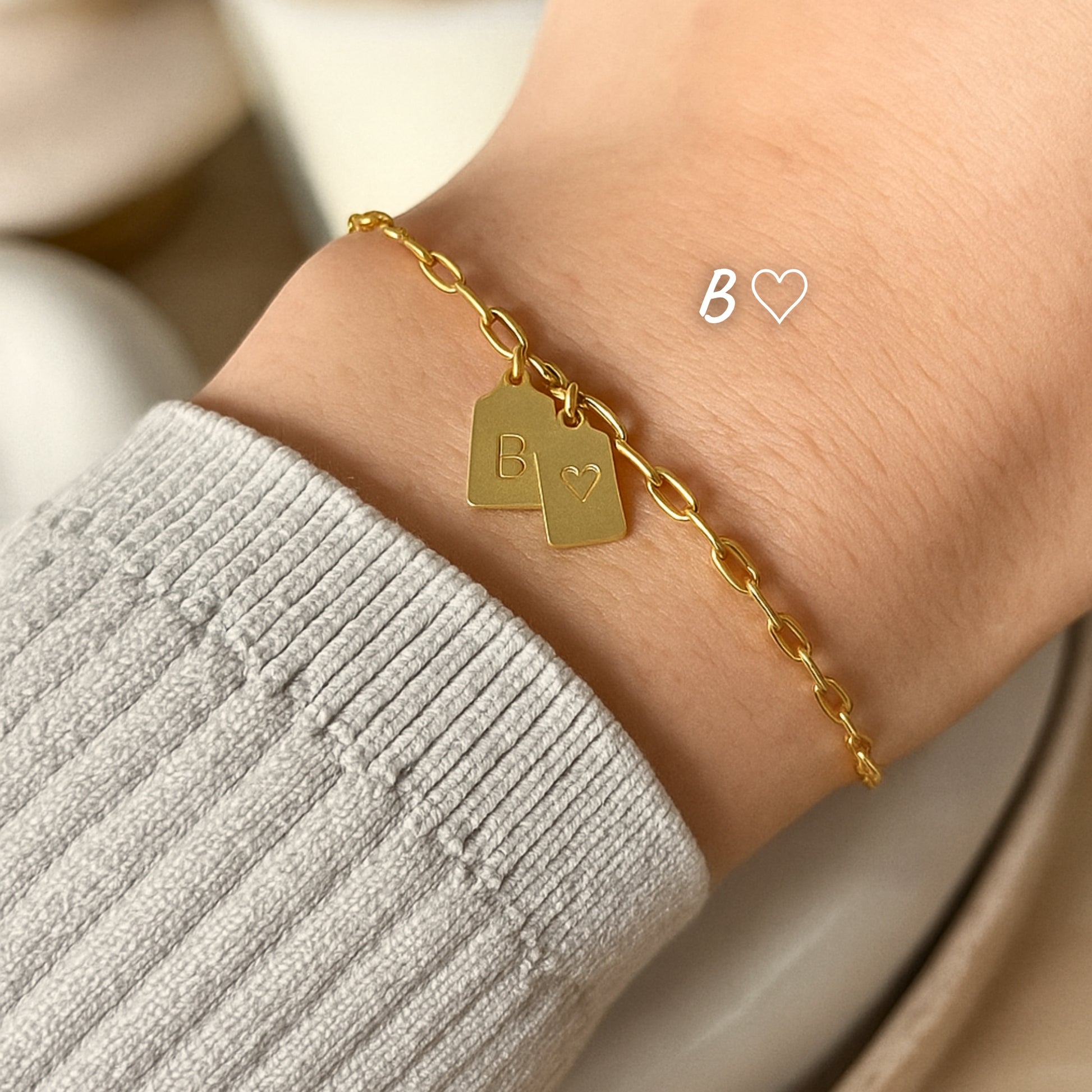 Bracelet Duo Initial